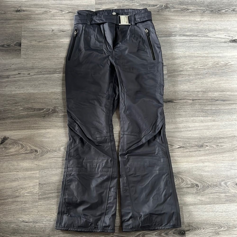 Nevica Jubilee belted snow pants, grey, GB sz 34/10
